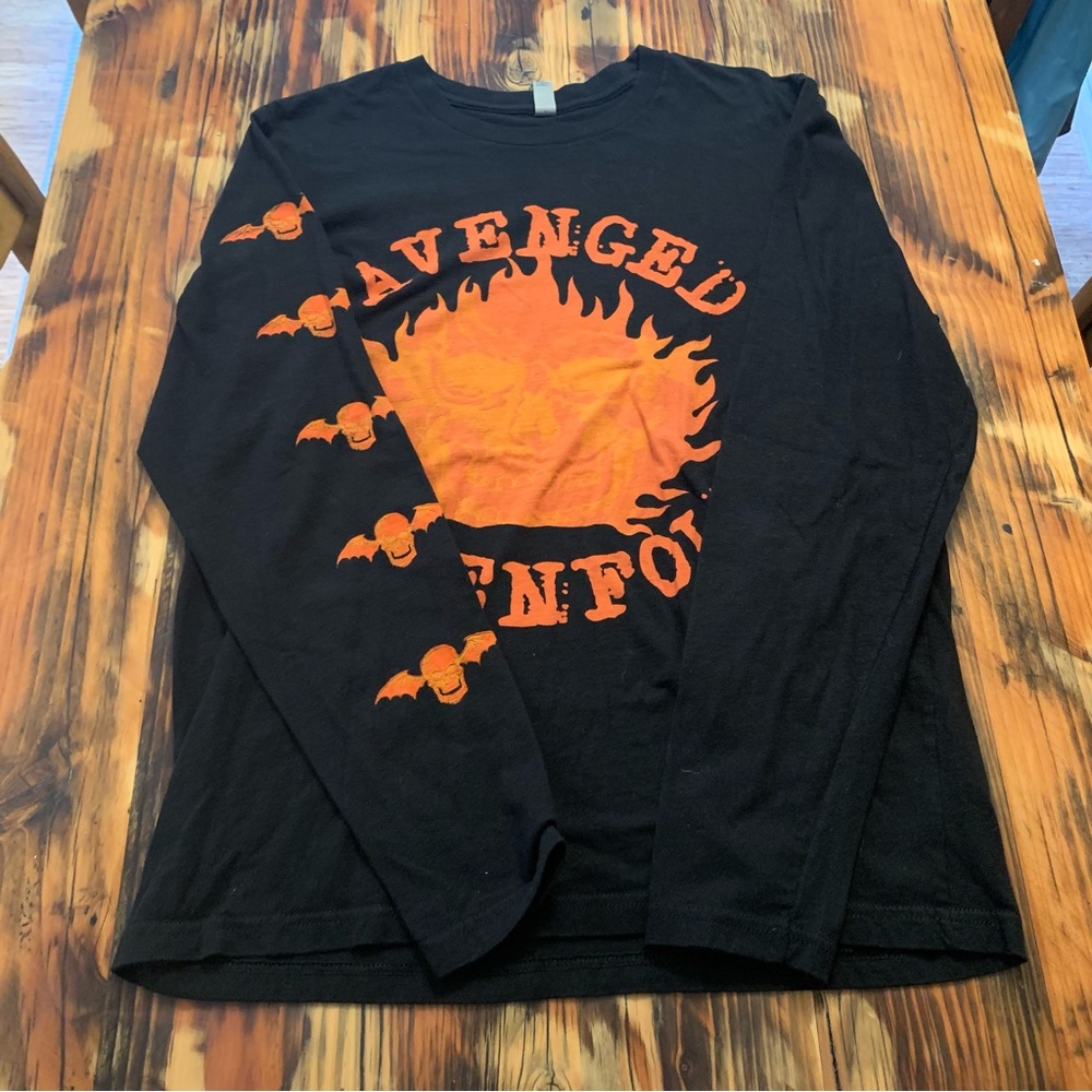 Avenged Sevenfold Black long sleeved shirt. Size Large. - Picture 2 of 4